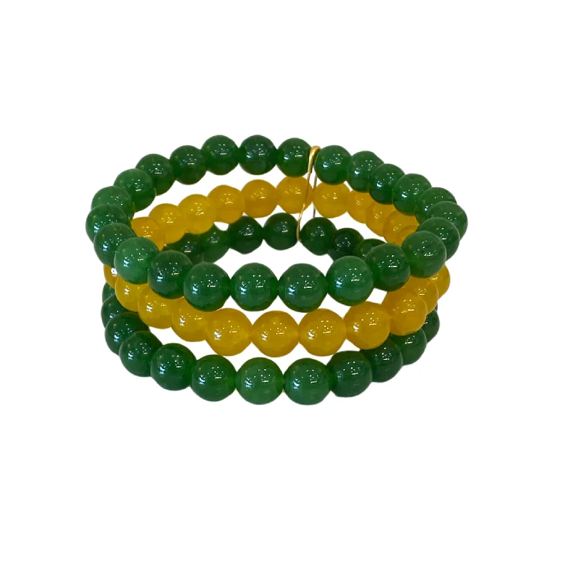 slender link bracelet-Baylor Beaded Bracelet Stack