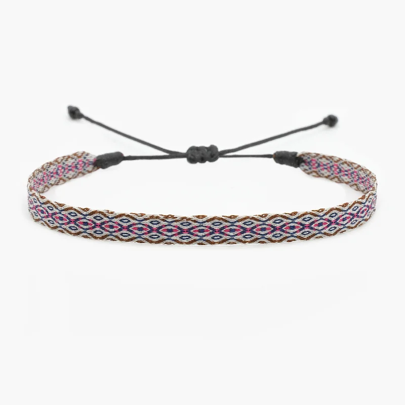 tech matte bracelet-Handmade Purnama Bracelet (Blue/Red)