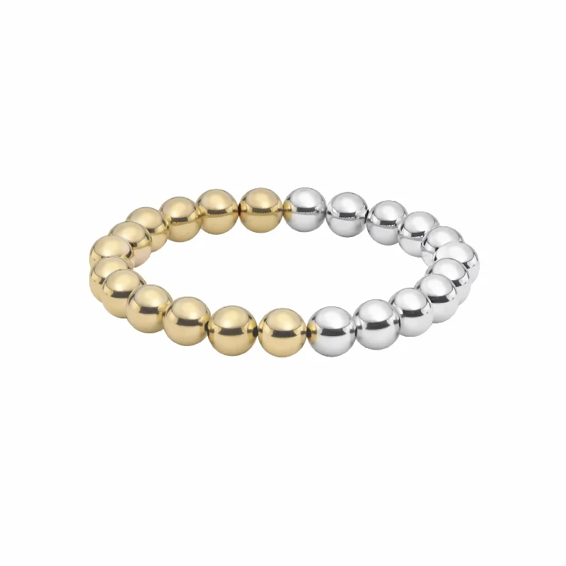 drifter aquamarine bracelet-Baller | Medium Gold + Silver Bracelet