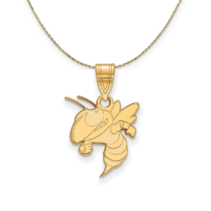 14k Yellow Gold Georgia Technology Medium Necklace