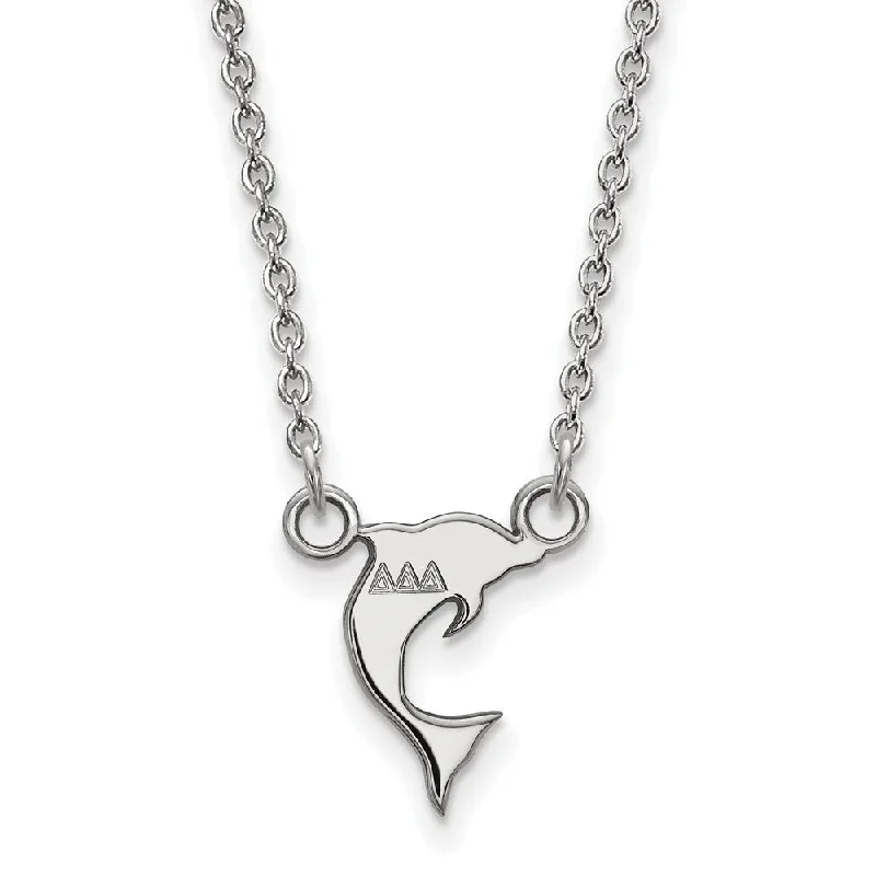 Sterling Silver Delta Delta Delta XS (Tiny) Necklace