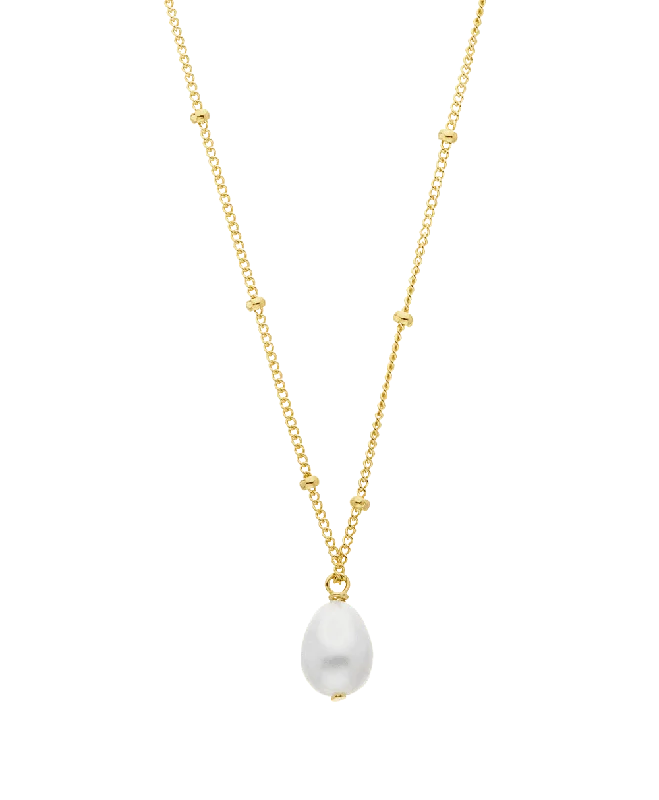 extravagant pendant necklace-Ada Necklace 18ct Gold Plated