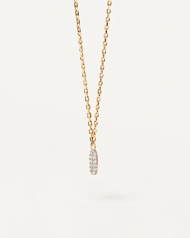 drifter layered necklace-GRID 1 Diamonds And Gold Pop Necklace