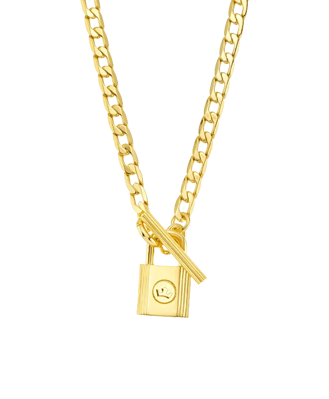 interlocked love necklace-Harpa Necklace 18ct Gold Plated