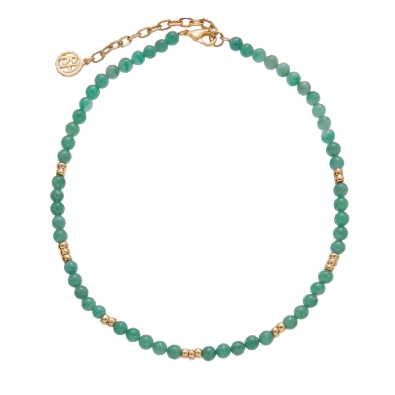 sprig layered necklace-Mint Julep Necklace