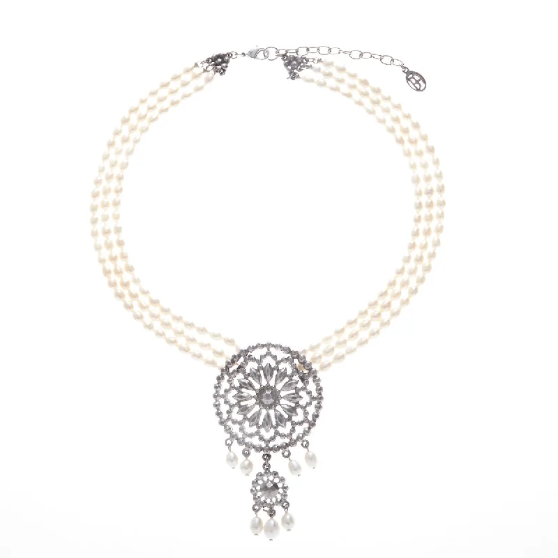 topaz charm necklace-Odette Necklace