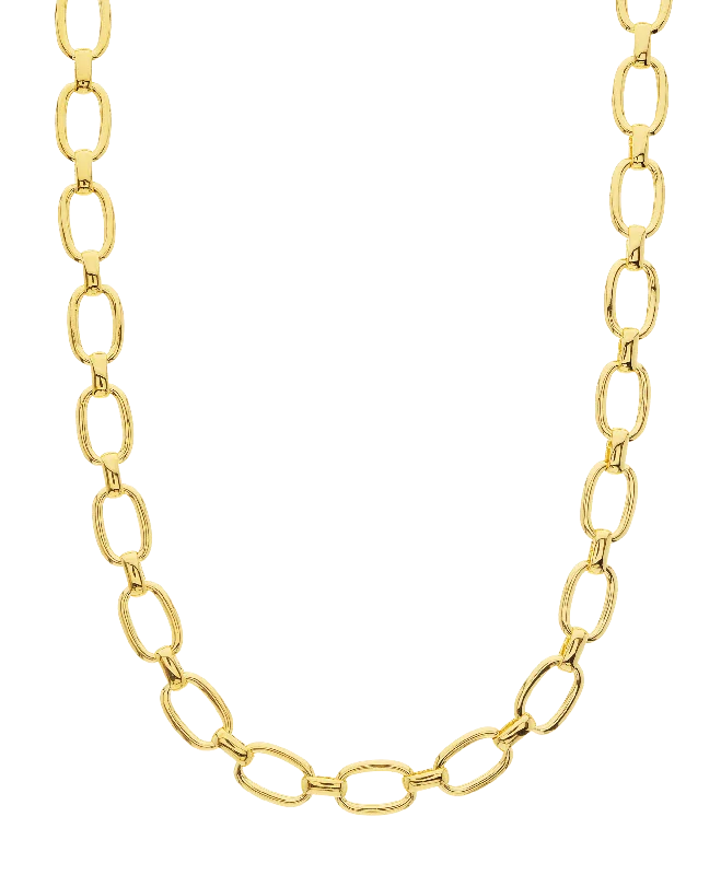 interlocked love necklace-Thea Necklace 18ct Gold Plated