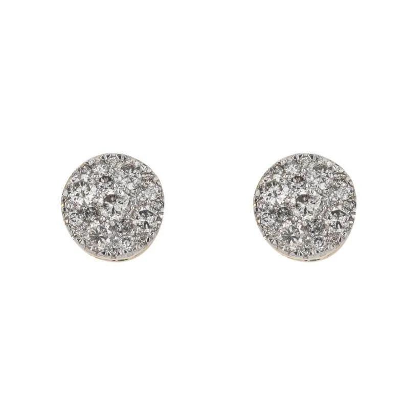 slender drop earrings-1.04CT Diamond Earrings