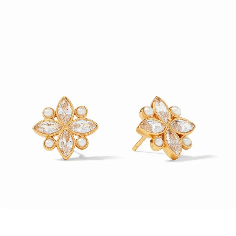 deco morganite earrings-Charlotte Stud Earrings