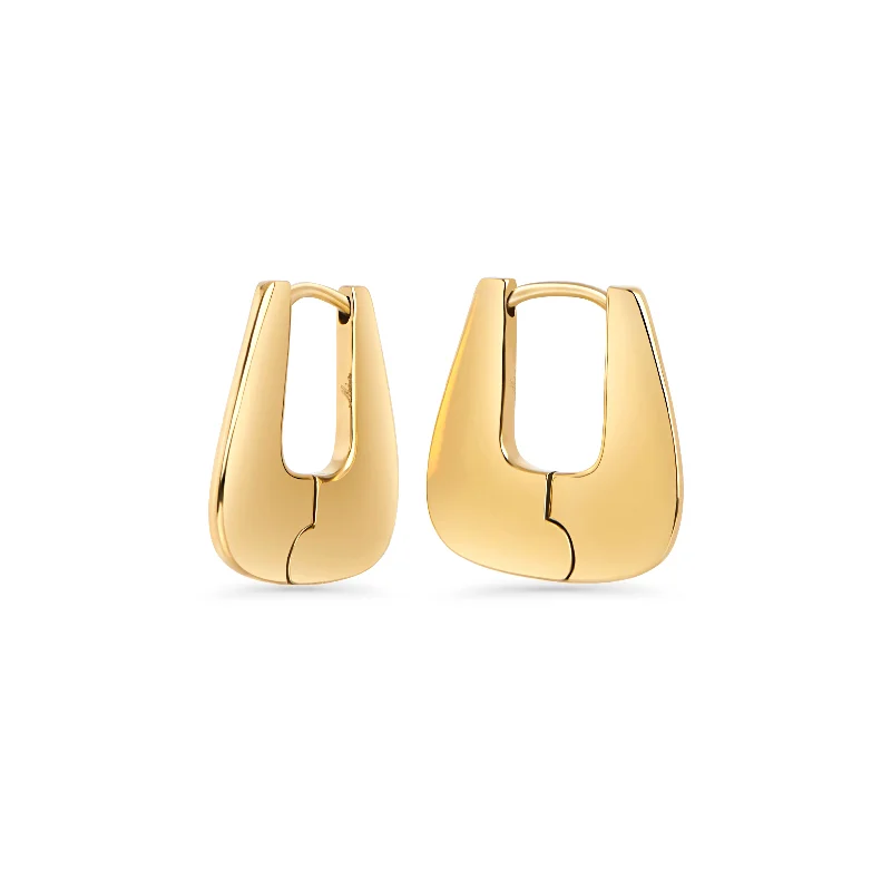 extravagant cocktail earrings-Katia Huggie Earrings